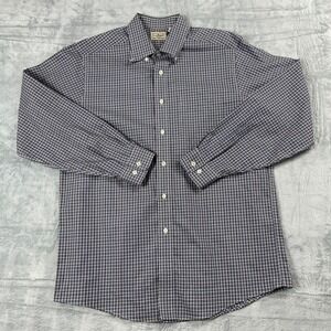 L.L. Bean Shirt Mens Large Multicolor Plaid Long Sleeve Collared Button Down